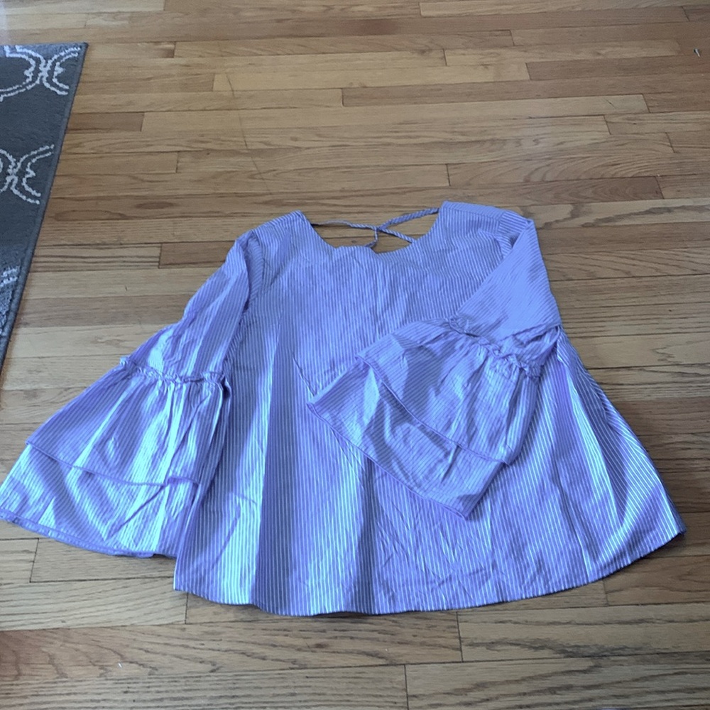 Loft bell sleeve top
